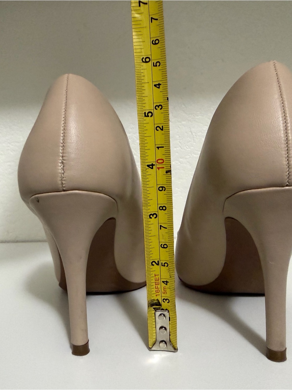 **Super Comfortable** Nude Pointed-Toe High Heel Pumps - Picture 4 of 9